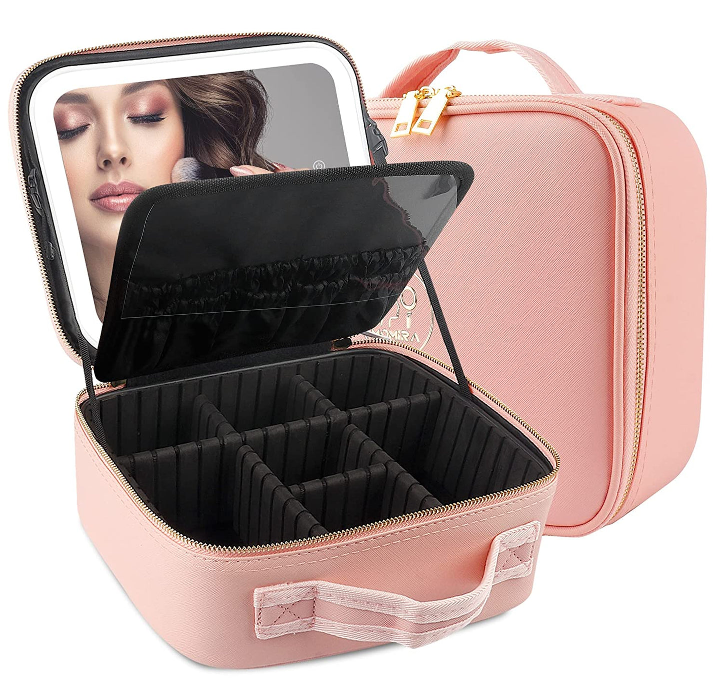 Cosmetiquero con luz LED