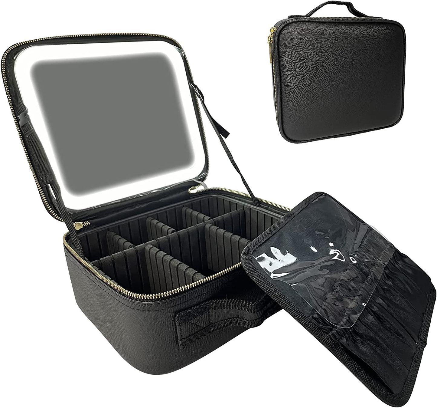 Cosmetiquero con luz LED