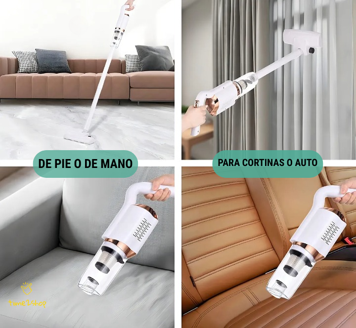 Aspiradora inalámbrica super liviana