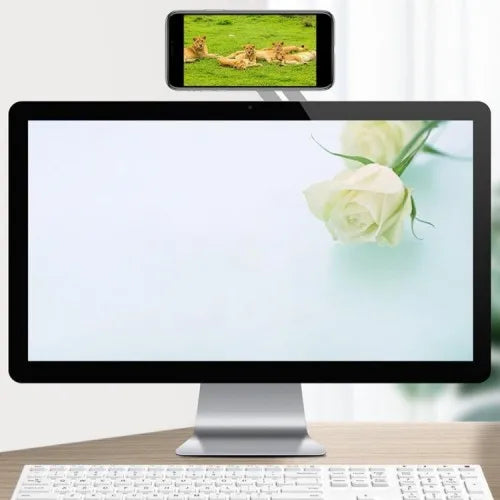 Soporte de celular para notebook