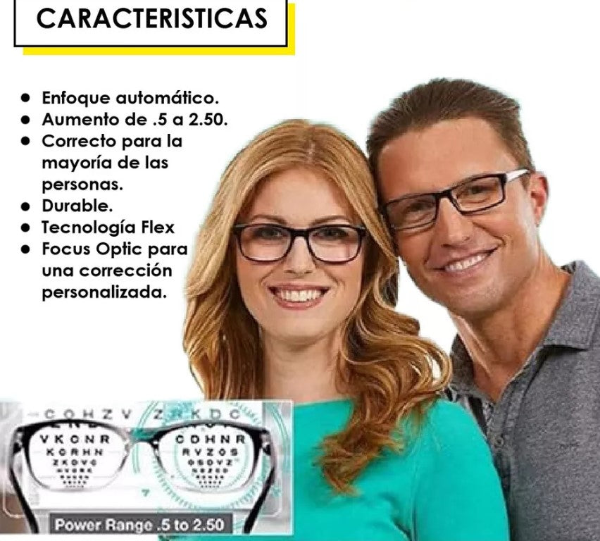 Lentes One Power con enfoque automático