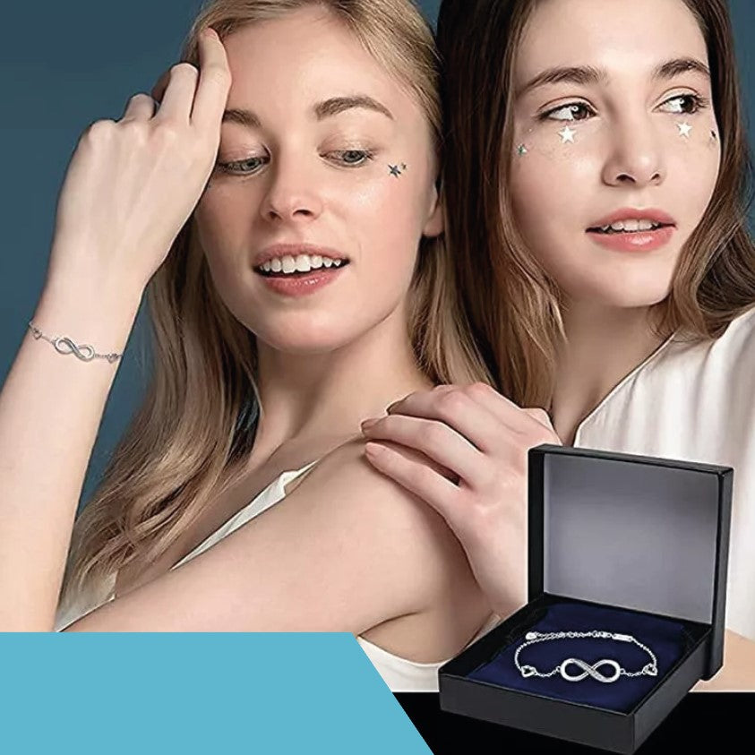 Pulsera de plata amor infinito