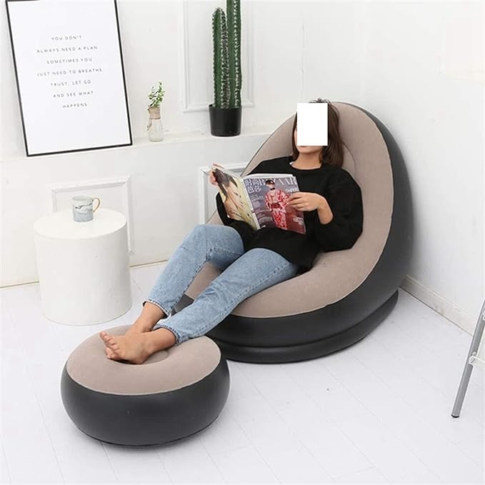 Silla inflable reposa pies