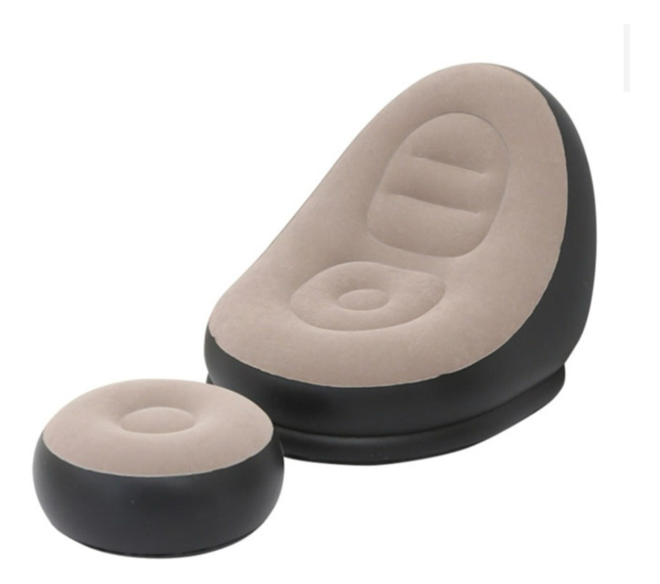 Silla inflable reposa pies